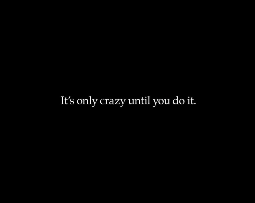 Call you crazy